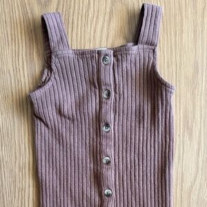 Kate Quinn Stretchy Romper Brown 18-24M